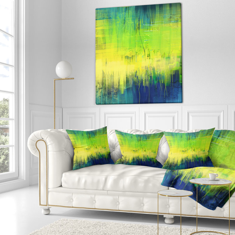  Coussin Abstract Fusion, Rectangulaire, 12 po x 20 po