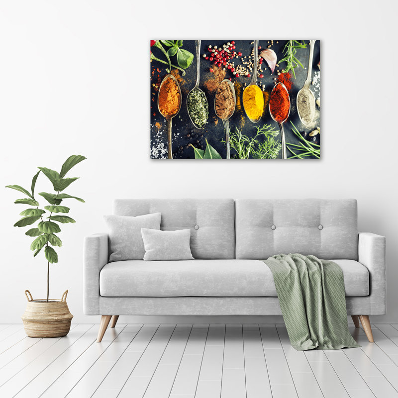 Colorful Spices - Wrapped Canvas Print