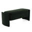 Banc de rangement foncé et polyvalent foncé avec cachette