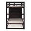Lit superposé avec lit gigogne et escalier-998165649