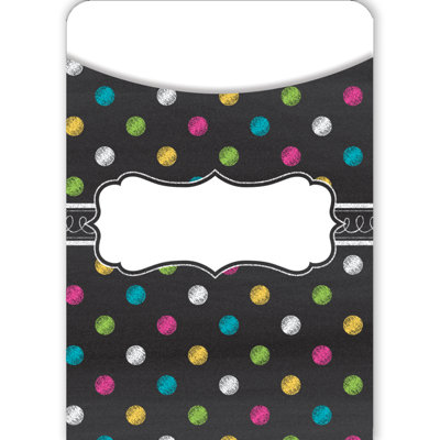 Pochettes de bibliothèque Chalkboard Brights