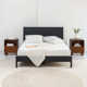 Vallandry Solid Wood Nightstand