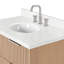 Meuble-lavabo mural simple ovale 36 po avec comptoir à quartz blanc Carrara de 1,5 po Mulloy-1391608016-1391608029