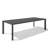 Rectangular Outdoor Dining Table with Umbrella Hole and Aluminum Frame-603164267-571346935