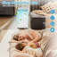 Unité de climatisation portable 14 000 BTU, climatiseur 3-en-1 avec télécommande et minuterie 24H, refroidit, déshumidifie ou ventilateurs, écoénergétique et à faible bruit, couvre jusqu'à 750 pieds carrés. pi.