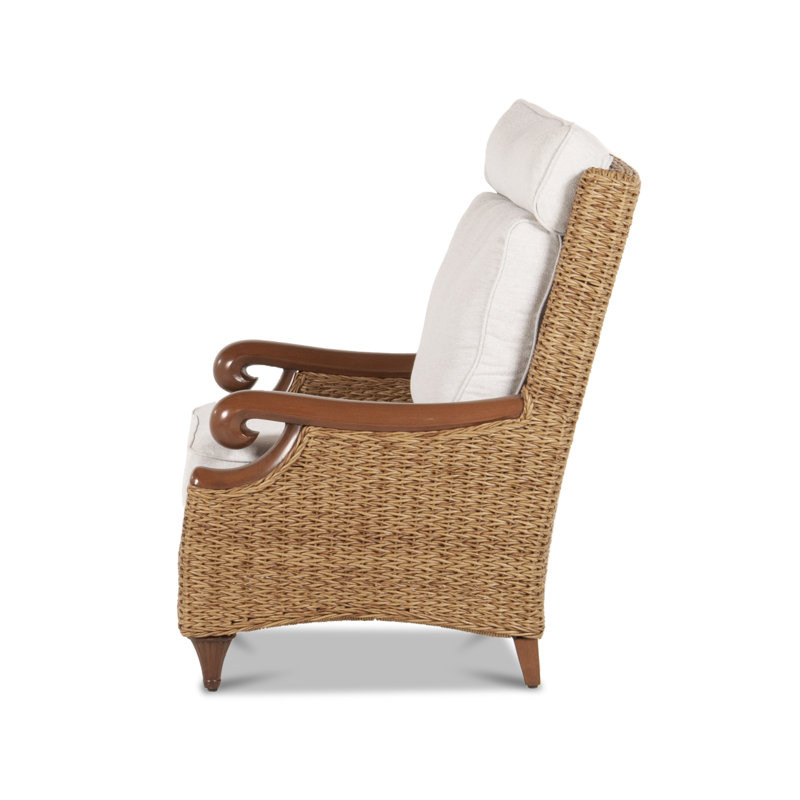 Brookside Outdoor Lounge Chair, Nurture Pebble