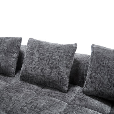 3 Seater Chenille Sofa