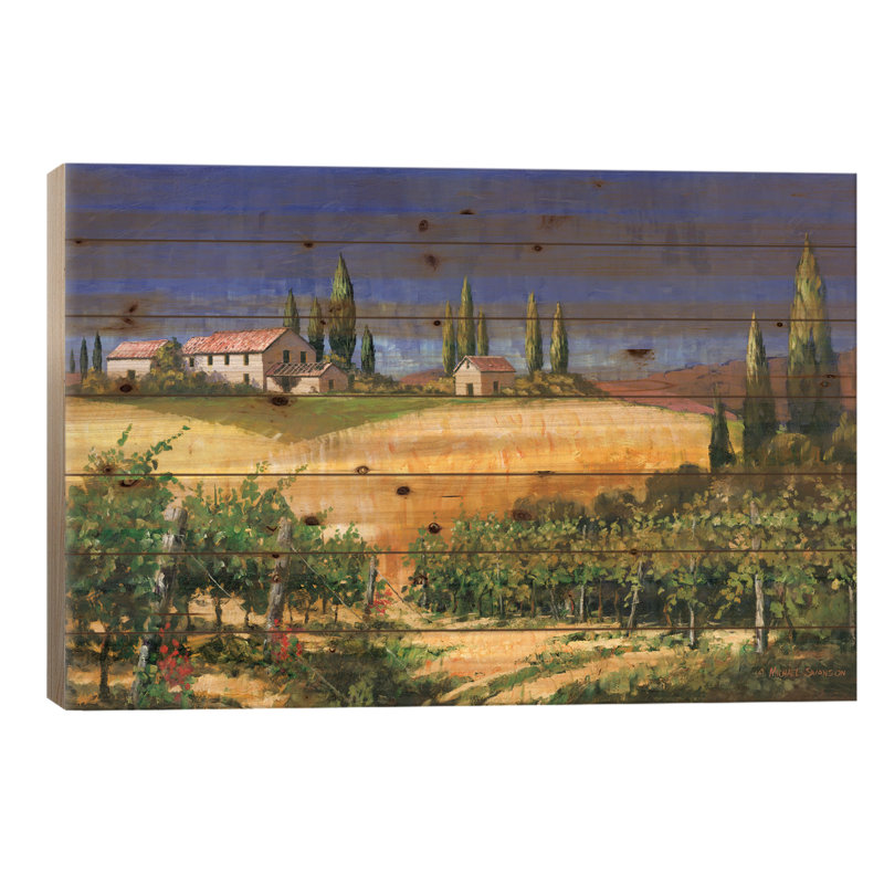 Soirée toscane, L 40 po x H 26 po