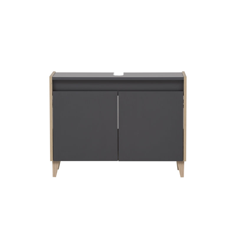 Calvin-Leigh Freestanding Bathroom Storage Cabinet, Anthracite