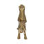 Figurine décorative d'intérieur en métal et aluminium pour animaux