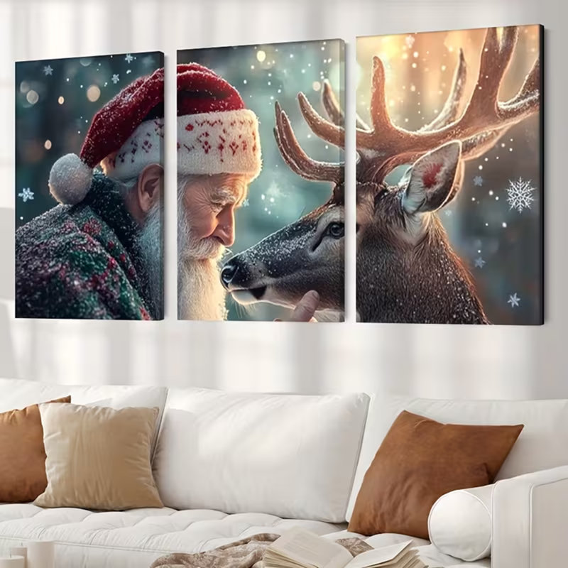 3 Piece Wrapped Canvas Print