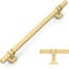 Paquet de 10 poignées d'armoire en or brossé - poignées de tiroir centrales de 7,5 pouces - Quincaillerie de cuisine et de salle de bain durable pour armoires, commodes et armoires-116038922-116038928-116038911