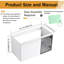 Base de meuble-lavabo mural simple 36 po Caelum
