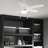 44" Bardot 5 - Blade Ceiling Fan With Lights and Pull Chains-84931856