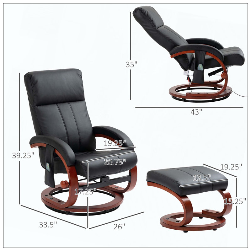 Fauteuil inclinable Vibration