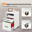 40cm Wide 2 -Drawer Mobile File Cabinet-1885845600