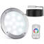Lumière de piscine 12 V à DEL, 10 pouces 40 W, changement de couleur RVBW enterré