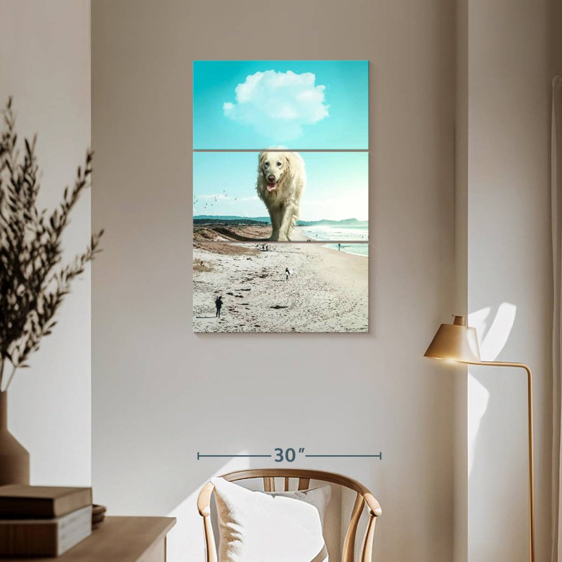 Brampt Wander Dog, 57'' H x 36'' W