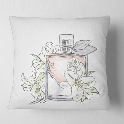 Floral Throw Pillow
