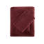 Drap simple 3 pièces, bourgogne, doux et chaud, 100%, brossé deux fois, aspect velours soyeux, drap plat, taie d'oreiller ajustée, drap pour matelas de 16 po, lavable à la machine, texture douce et luxueuse,