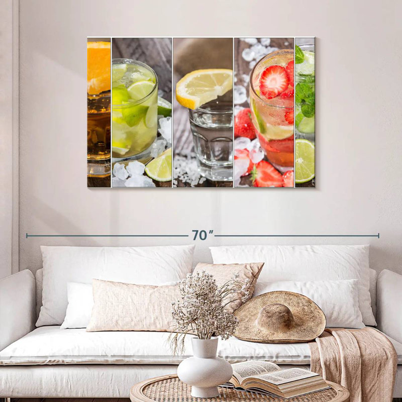 Yarlin Cocktail Variety, 30" H x 45" W