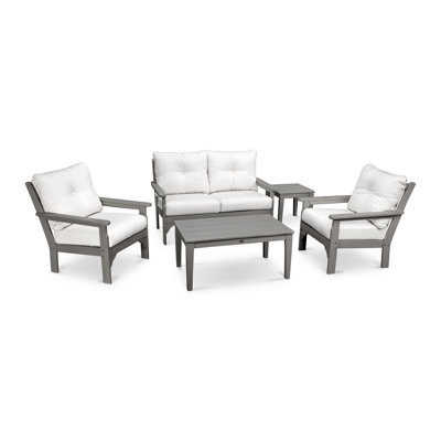 Vineyard 5-Piece Deep Seating Set