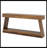70.8" Sofa Table, Farmhouse Console Table Entryway Table With Storage