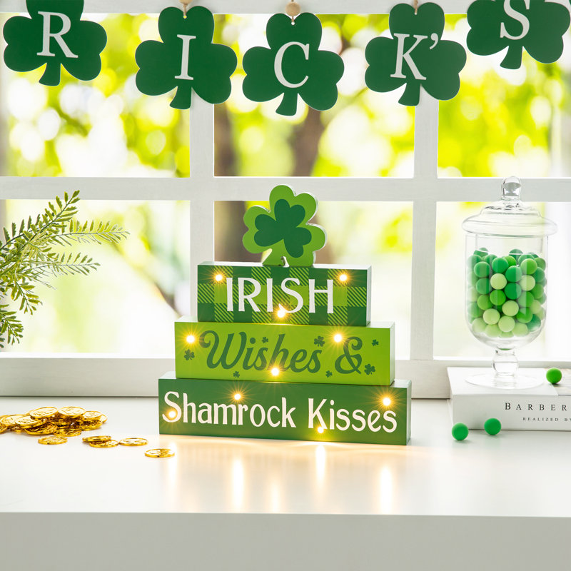 Enseigne lumineuse 11,5 "H St. Patrick's