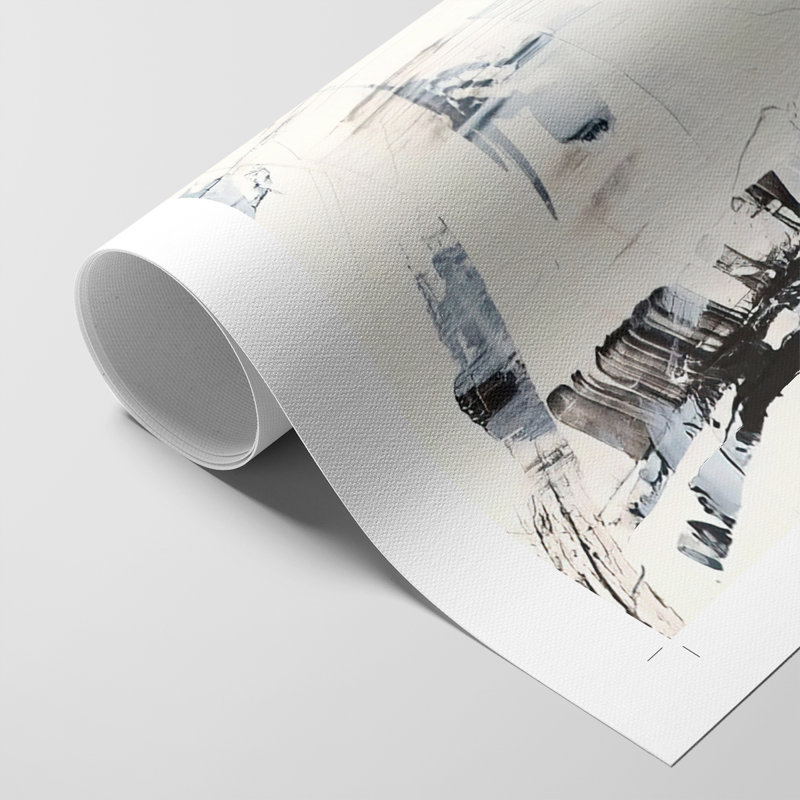 Fracture de glace II - impression sur toile seulement - non encadrée, H 18 po x l 12 po