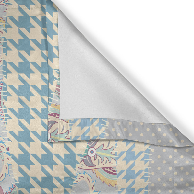 Semi Sheer Curtain Pair