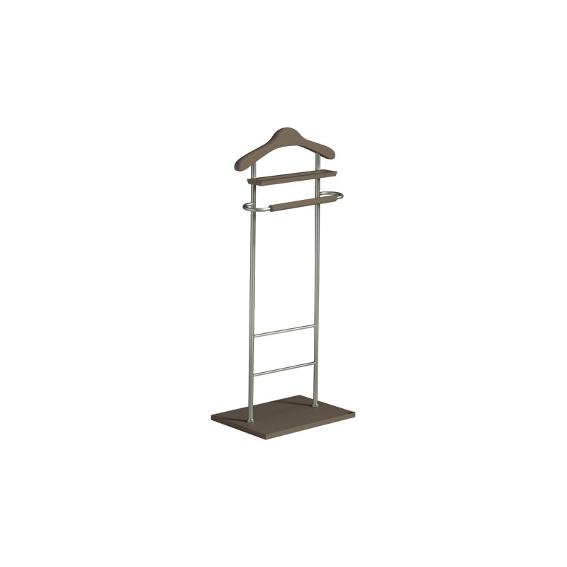 Beeks Freestanding Valet Stand, Moka