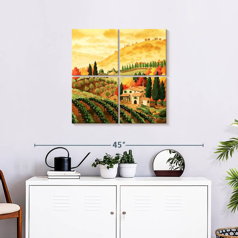 Tuscan Serenity II, H 26 po x l 26 po