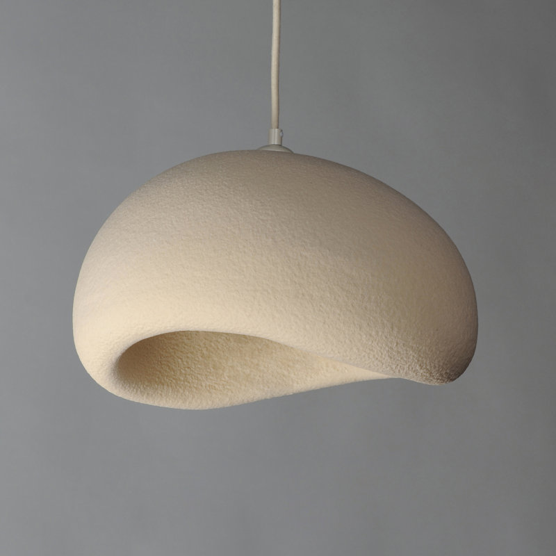 Moeraki-Single Pendant, 14.75" H x 15.75" W x 15.75" D