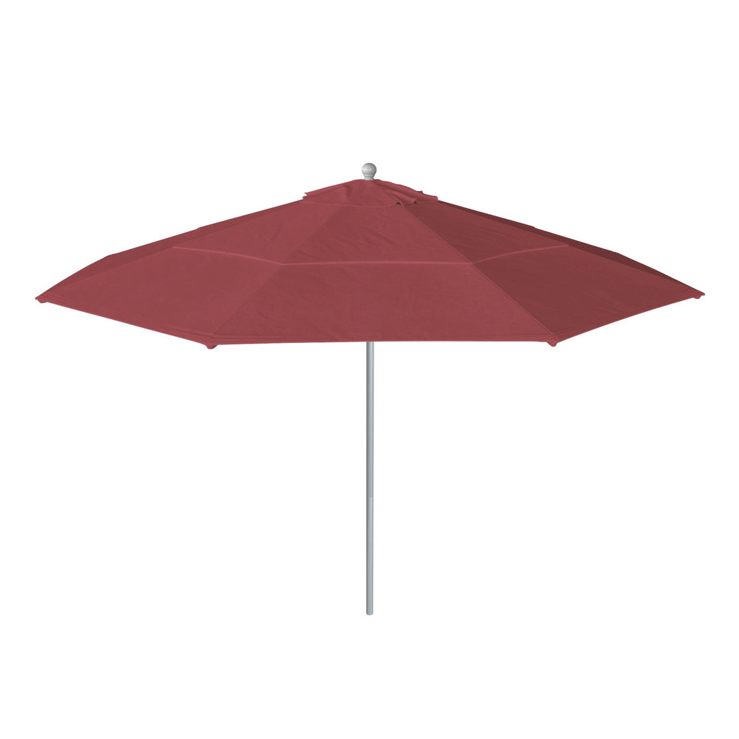 Aidann 132'' Market Sunbrella® Umbrella Arlmont & Co. Fabric
