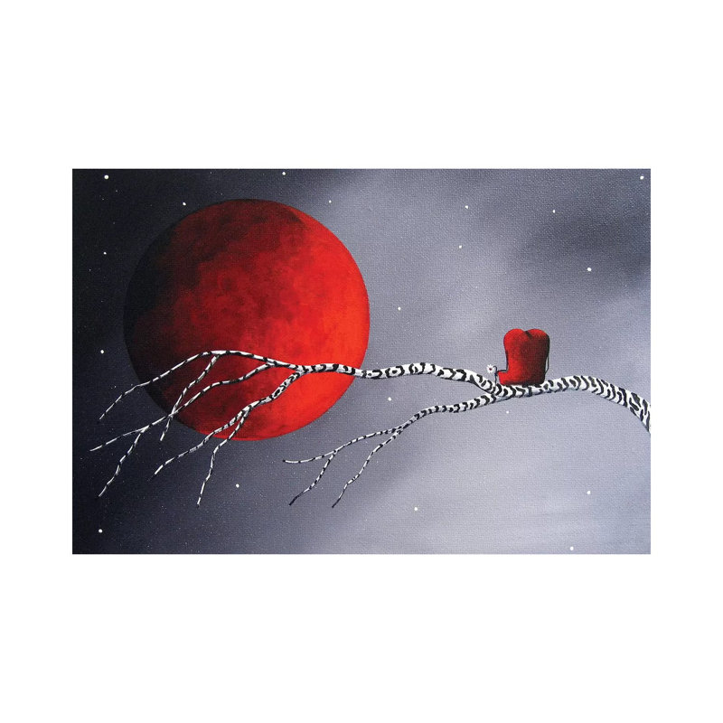 Beautiful Night - Wrapped Canvas Print, 66.04 cm H x 45.72 cm W x 1.91 cm D