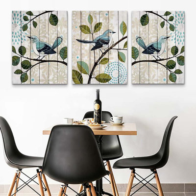 3 Piece Wrapped Canvas Wall Art