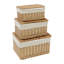JVL Willow Decorative Basket