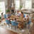 Chardee Tufted Upholstered Dining Chairs Faux Leather Waterproof Side Chair With Metal Frame-304930615