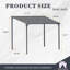 Pavillon de jardin 9,3 x 8 po