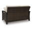Causeuse d'extérieur avec coussin Drakes Beach