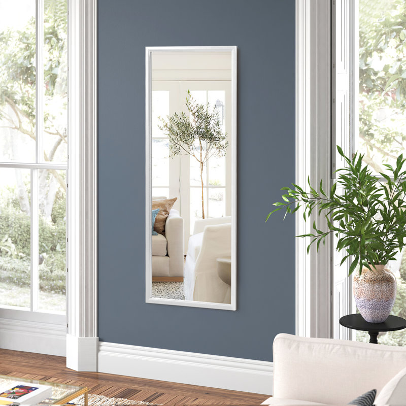 Cassiopeia Mirror, 47" x 18", White
