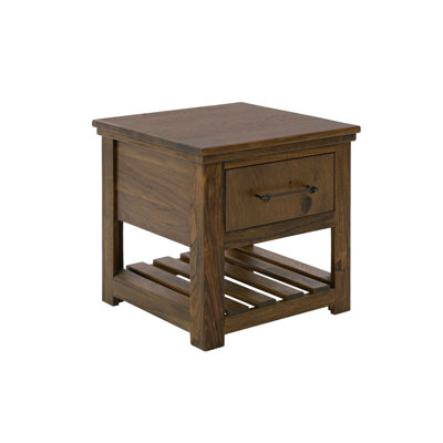 1 Drawer, 1 Shelf, End Table