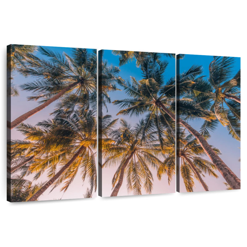 Gillard Summer Coconut Palms, 36" H x 57" W