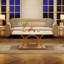 Dorier Sled Coffee Table with Storage