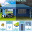 3m x 6m Iron Gazebo