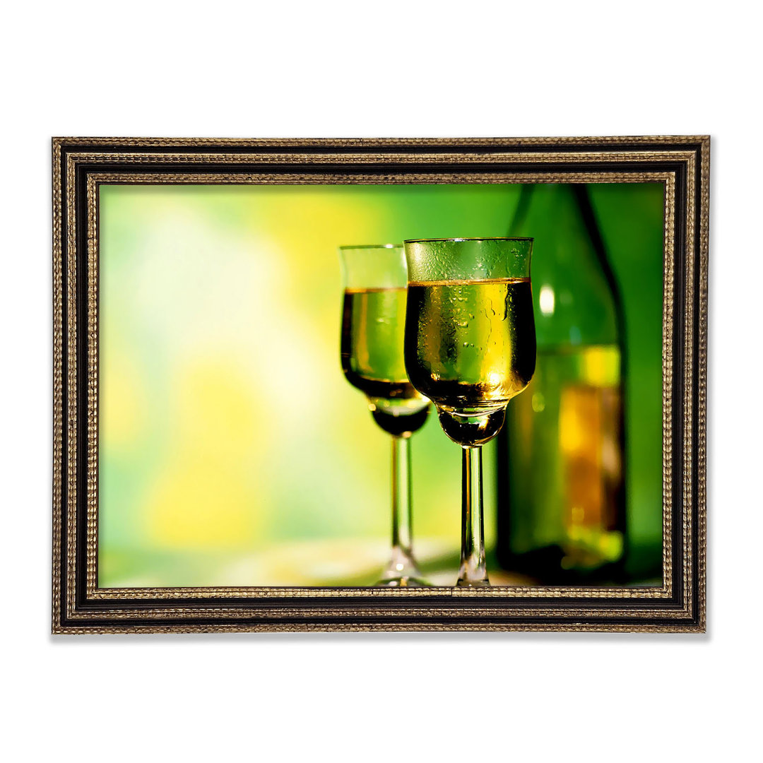 Gerahmter Kunstdruck Wine Lovers