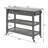 Carbin 45" Stainless Steel Kitchen Cart with Drawers-162790602