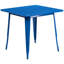 Ensemble de table carrée intérieur / extérieur 31,5 po Feodora-33309954