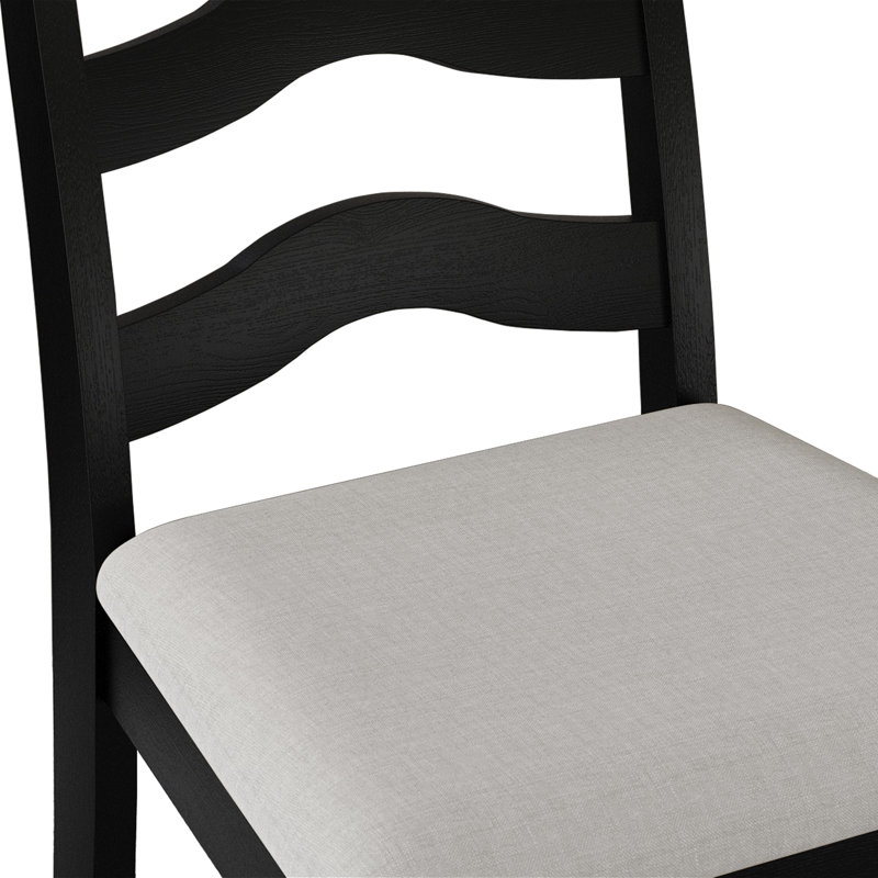 Ensemble repas 6 personnes Ocossio, Noir