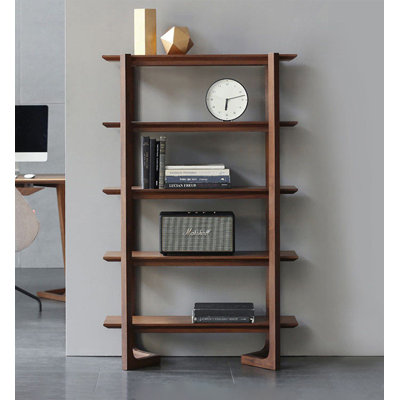 Bibliothèque moderne en bois massif Minimalist